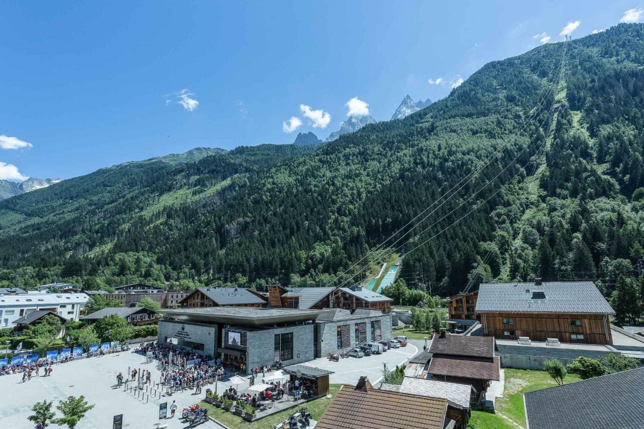 Apartment Midi Loft - A Central Chamonix Mountain Haven Exteriör bild